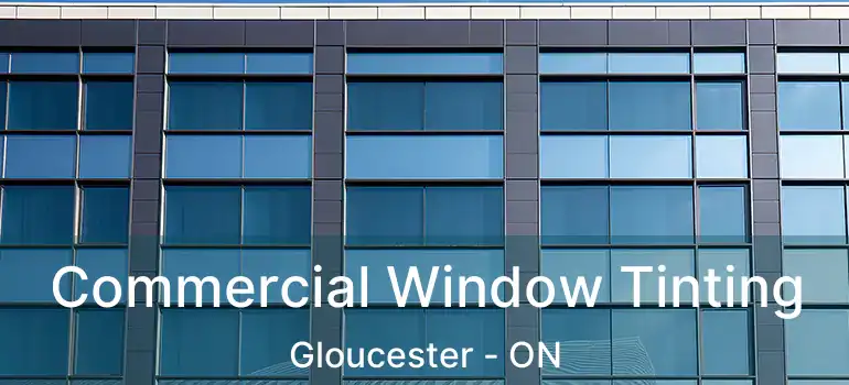  Commercial Window Tinting Gloucester - ON