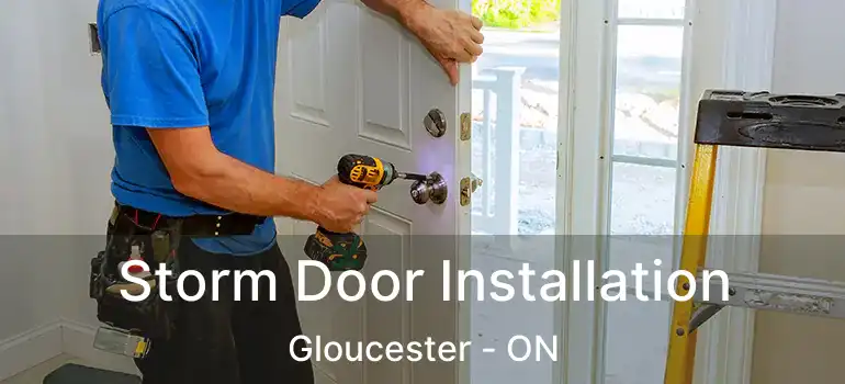  Storm Door Installation Gloucester - ON